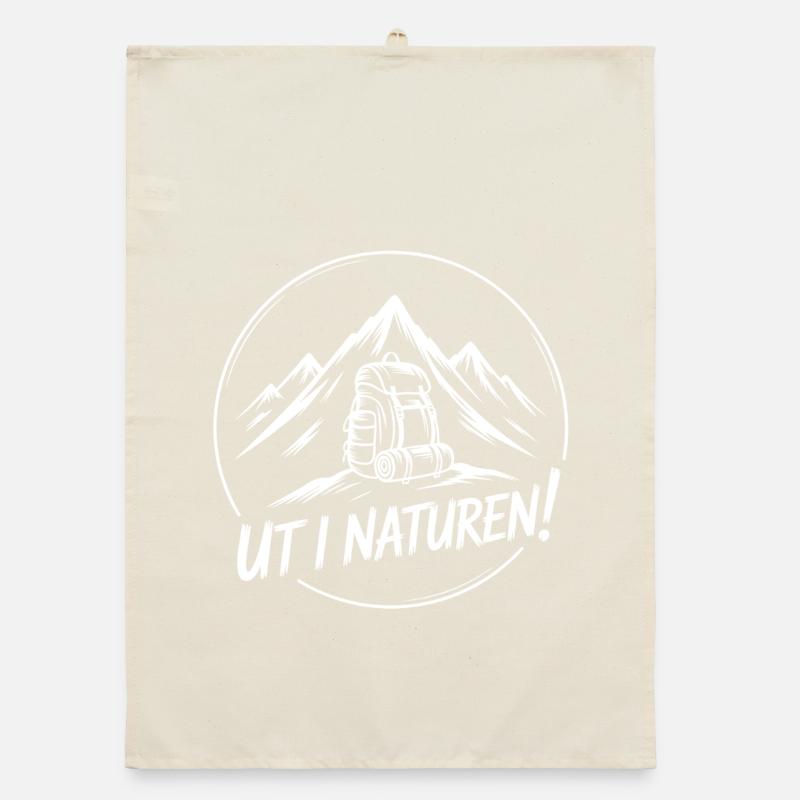 Adventure Backpacking Hiking Organic dish towel