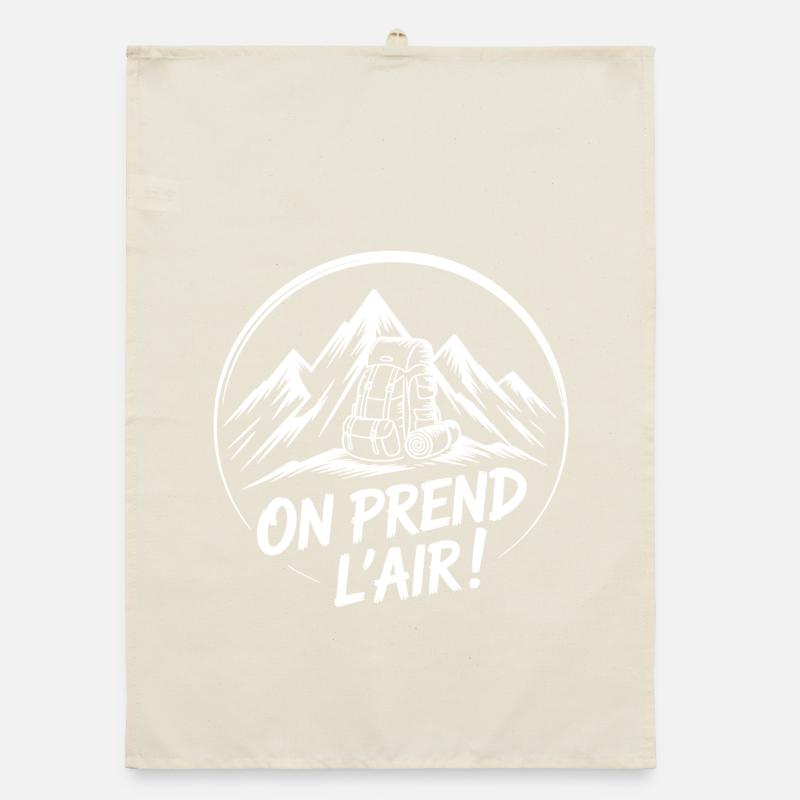 Aventure Backpacking Randonnée Torchon bio