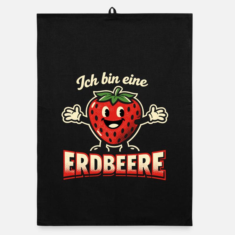 Costume de fraise Fruit Cadeau de Carnaval Torchon bio