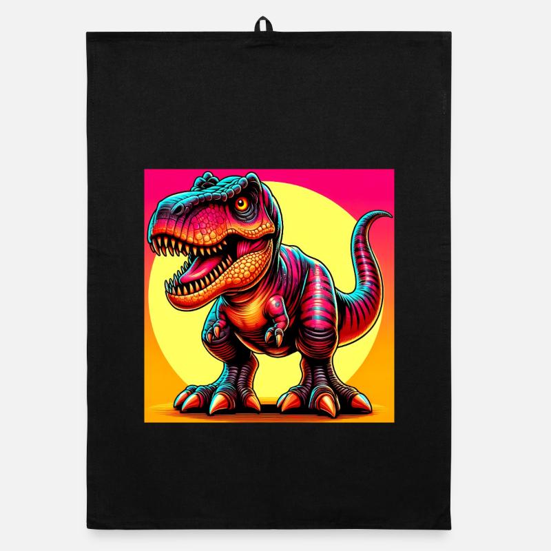 Dinosaurier Organic Geschirrtuch