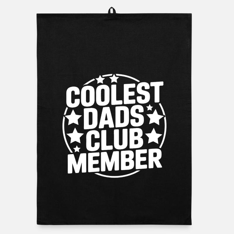 Papa le plus cool Torchon bio