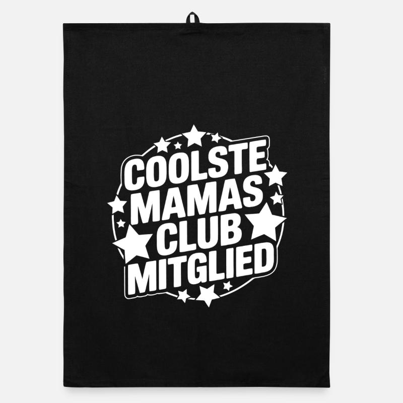 Membre du Club des Mamans les Plus Cool Torchon bio