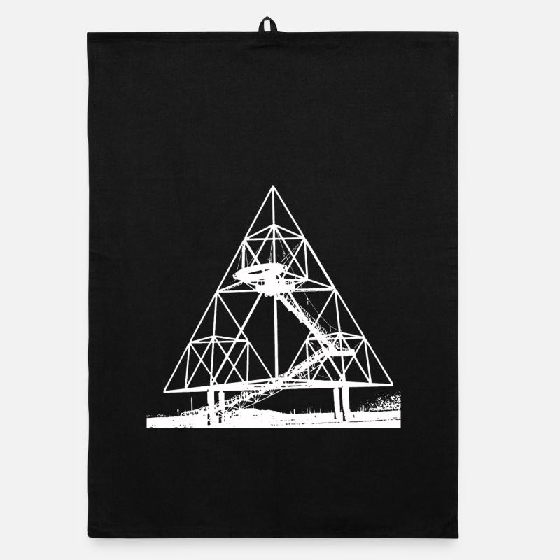 TETRAEDER WEISS Organic Geschirrtuch