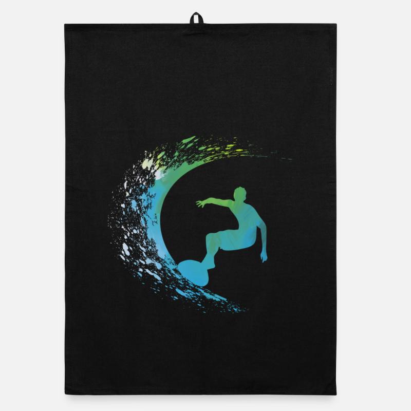 surfer Organic dish towel