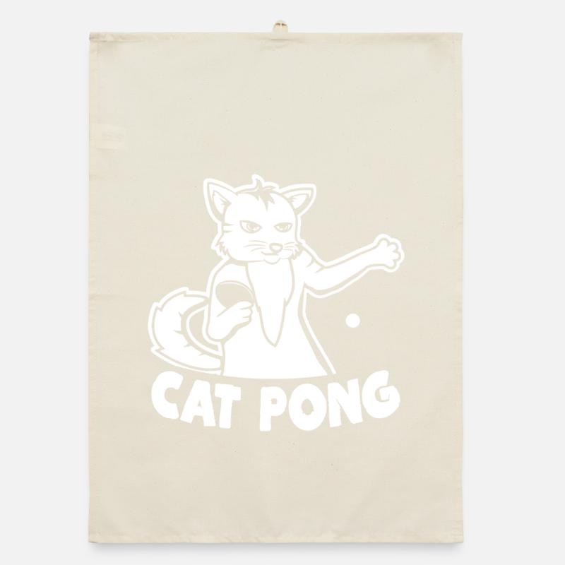 Chat de ping-pong Torchon bio