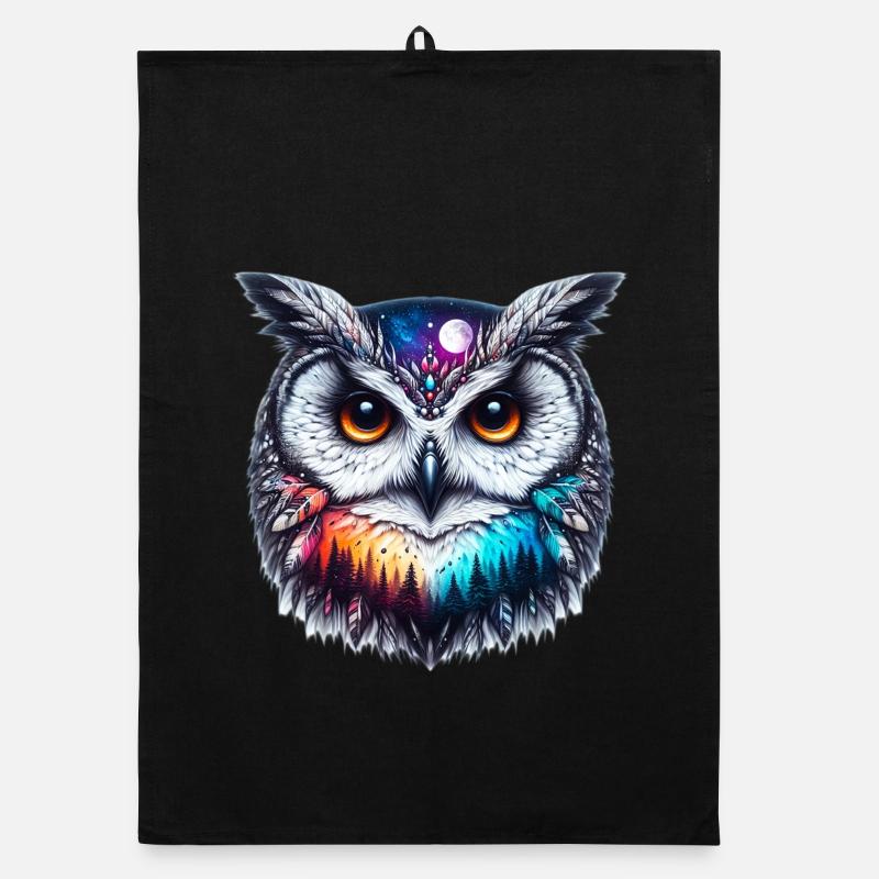 Eule Organic Geschirrtuch