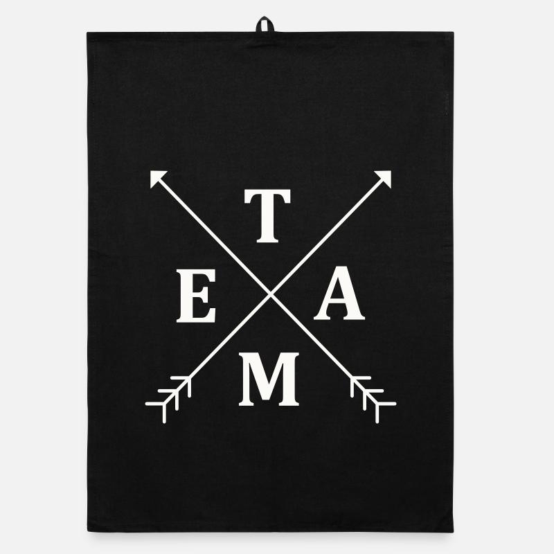 Team Cross  Organic Geschirrtuch