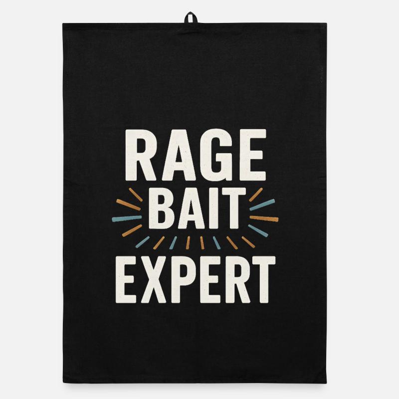 Expert en appâts de rage, diction drôle Torchon bio