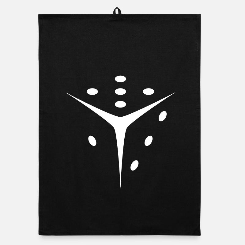 Würfel-Effekt Organic Geschirrtuch