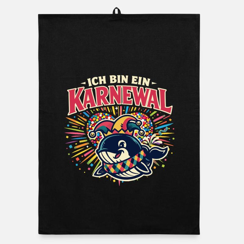 Cadeau d’anniversaire Carnaval 2026 Alaaf Torchon bio
