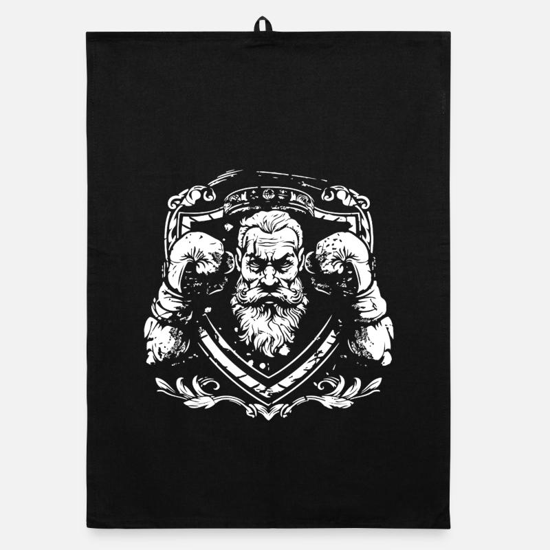 Boxe de combattant MMA Torchon bio