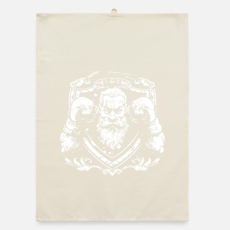 Boxe de combattant MMA Torchon bio