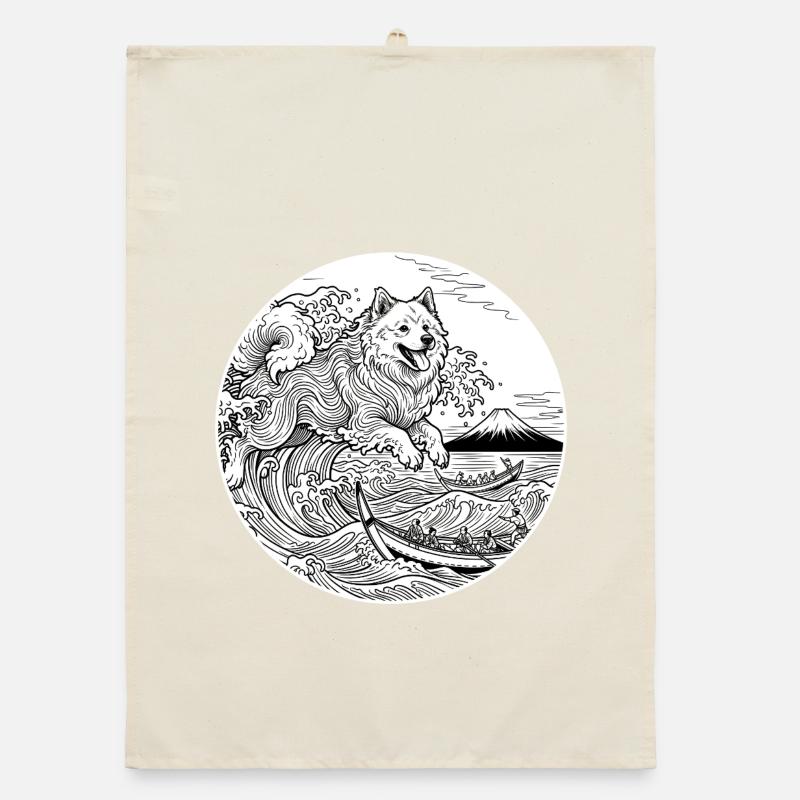 Eurasier | Fluffy Wave Organic Geschirrtuch