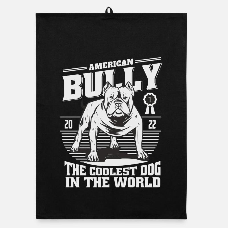 Bouledogue américain Torchon bio
