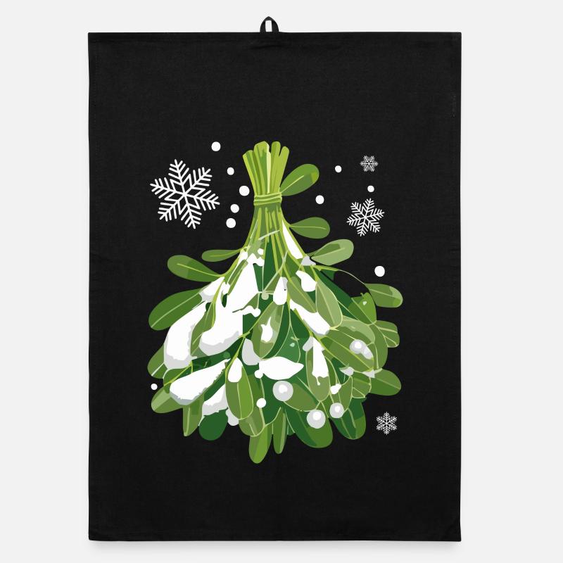 Mistletoe Organic dish towel