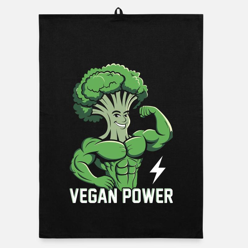 Vegan Power Organic dish towel