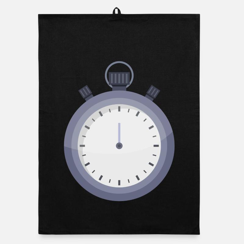 Stopwatch Organic dish towel