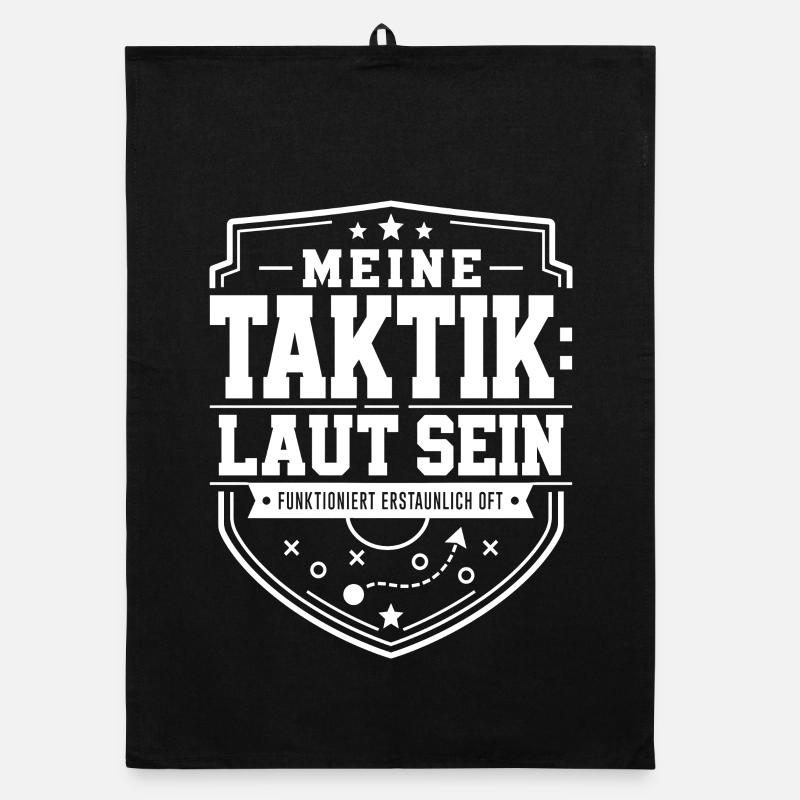 Meine Taktik: laut sein Organic Geschirrtuch