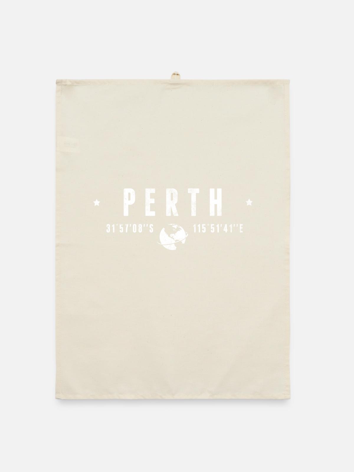 Perth - Organic dish towel - nature - Front