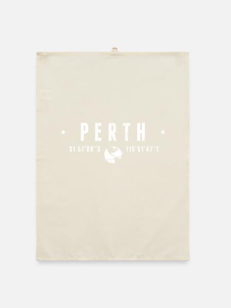 Perth - Organic dish towel - nature - Front