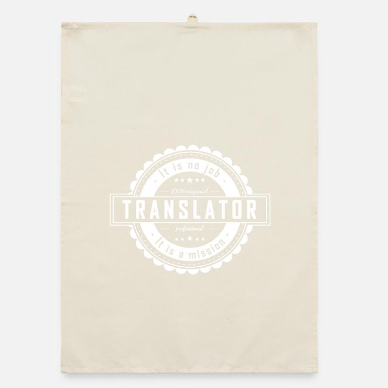 TRANSLATOR Organic dish towel