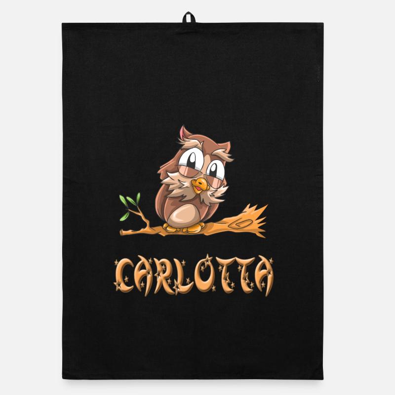 Eule Carlotta Organic Geschirrtuch