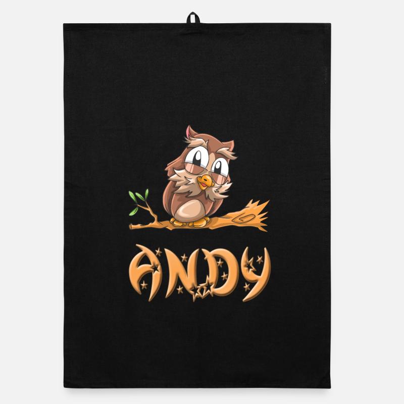 Eule Andy Organic Geschirrtuch