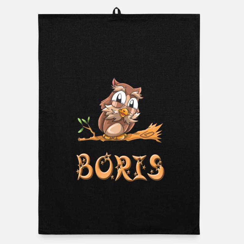 Eule Boris Organic Geschirrtuch