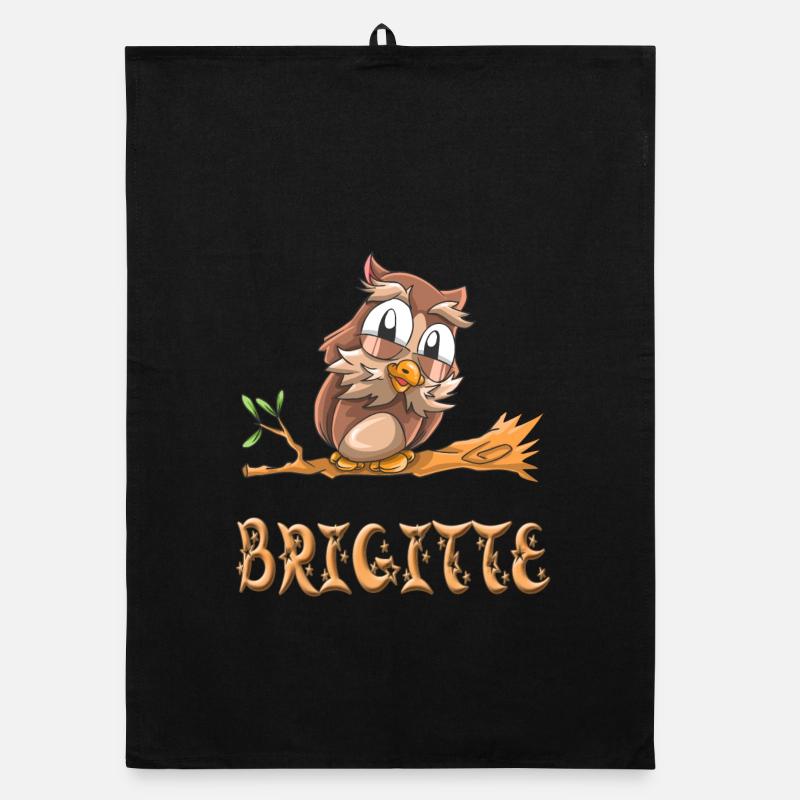 Eule Brigitte Organic Geschirrtuch