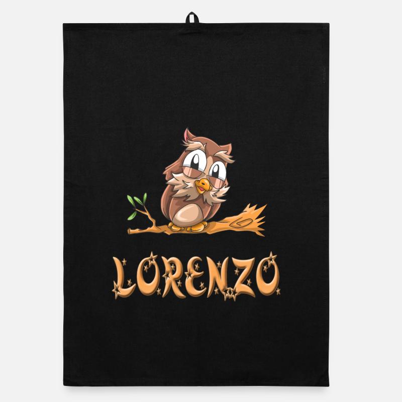 Eule Lorenzo Organic Geschirrtuch