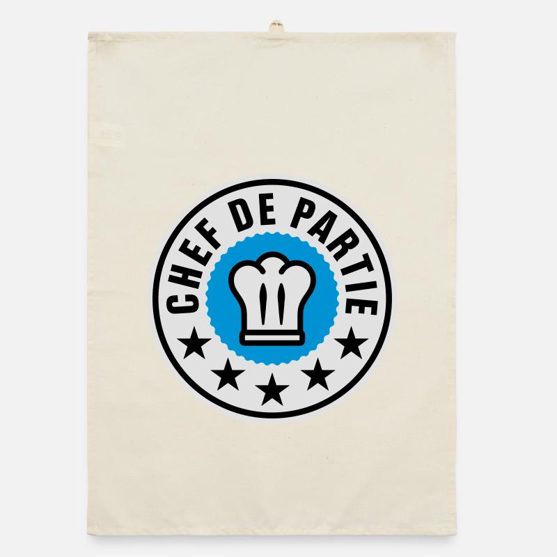 Chef de Partie | Küchenchef | Chef Cook Organic dish towel