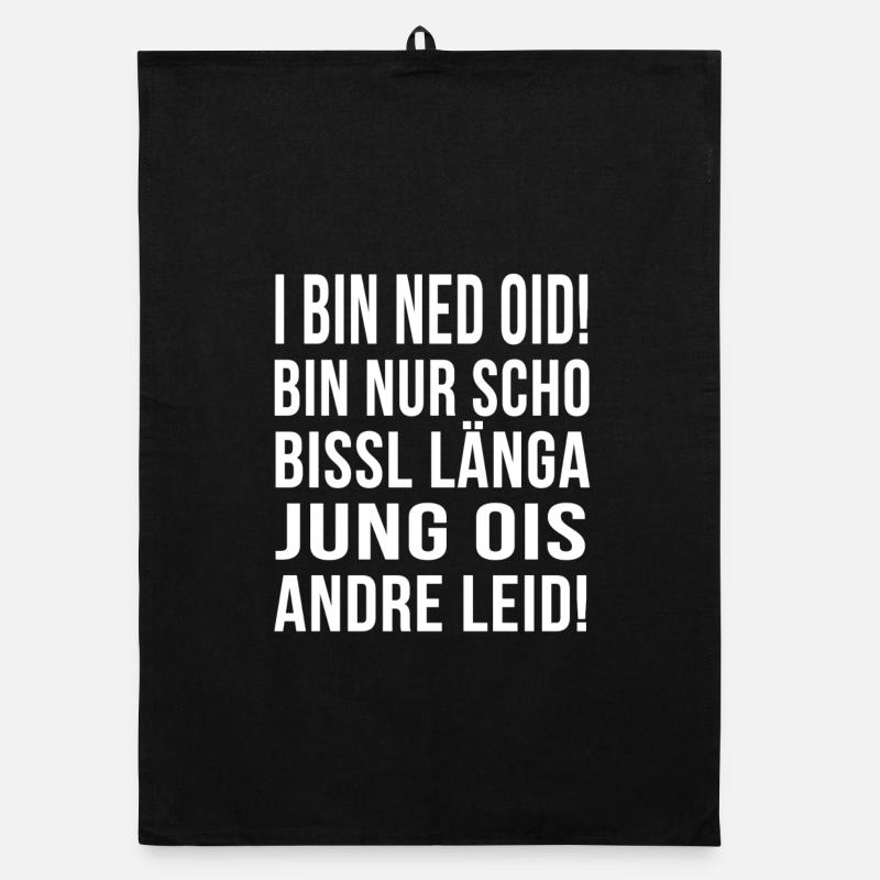 I BIN NED OID! Organic Geschirrtuch