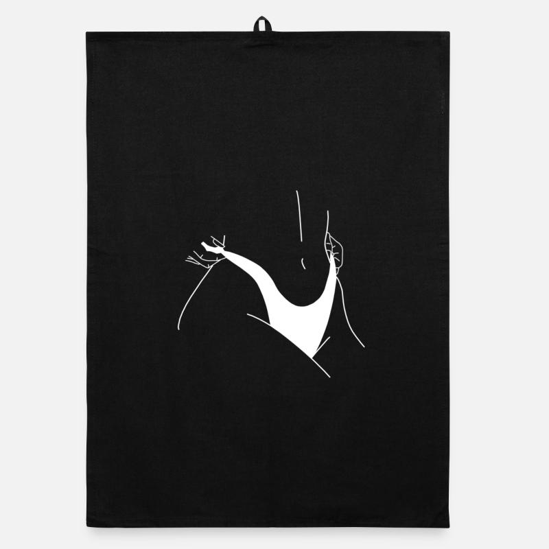 Sexy mom wife bombshell Organic dish towel