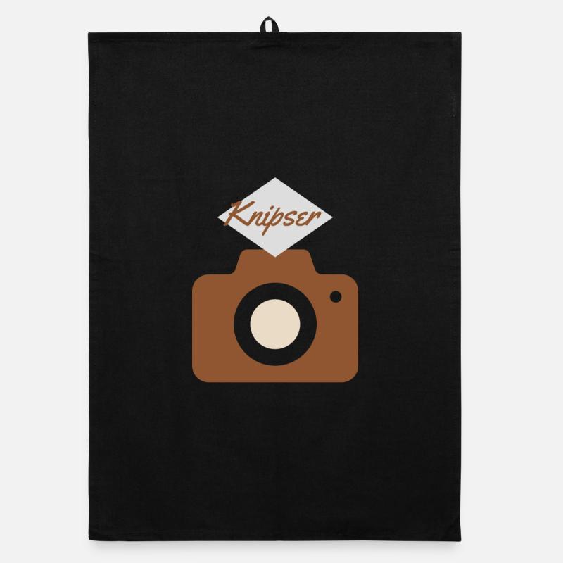 Snapper Camera Emblem Organic dish towel