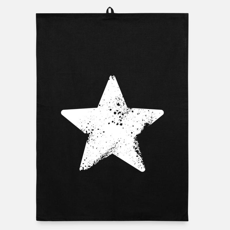 étoilé éclaboussure étoiles Torchon bio
