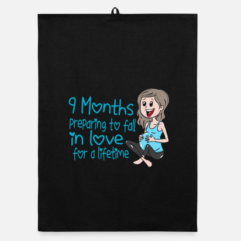 Grossesse Bébé enceinte Torchon bio