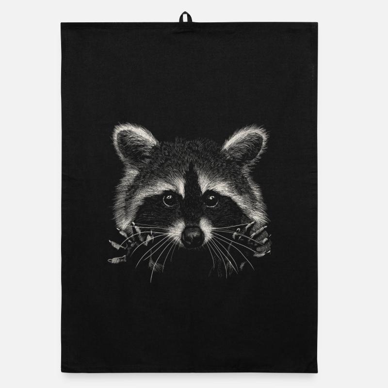 Waschbär Organic Geschirrtuch