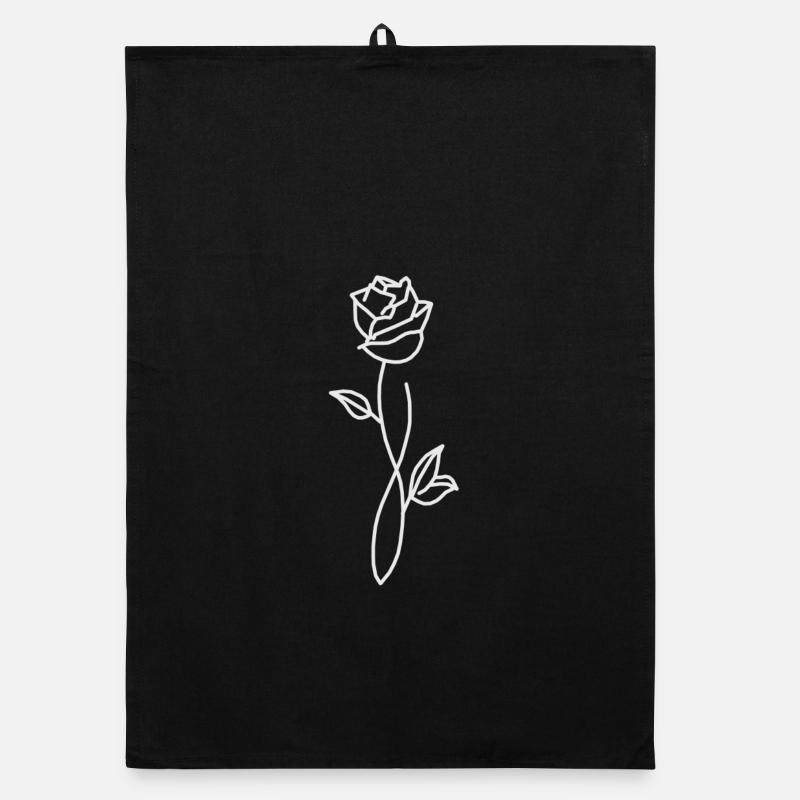 Rose Organic Geschirrtuch