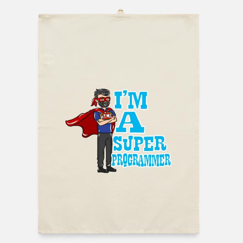 Programmierer Informatik Geschenk Organic Geschirrtuch