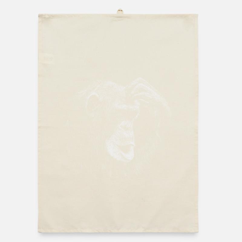 Affe Organic Geschirrtuch
