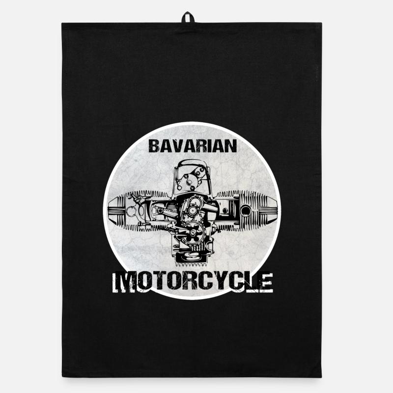 Moteur de boxe Bavarian Motorcycle Torchon bio