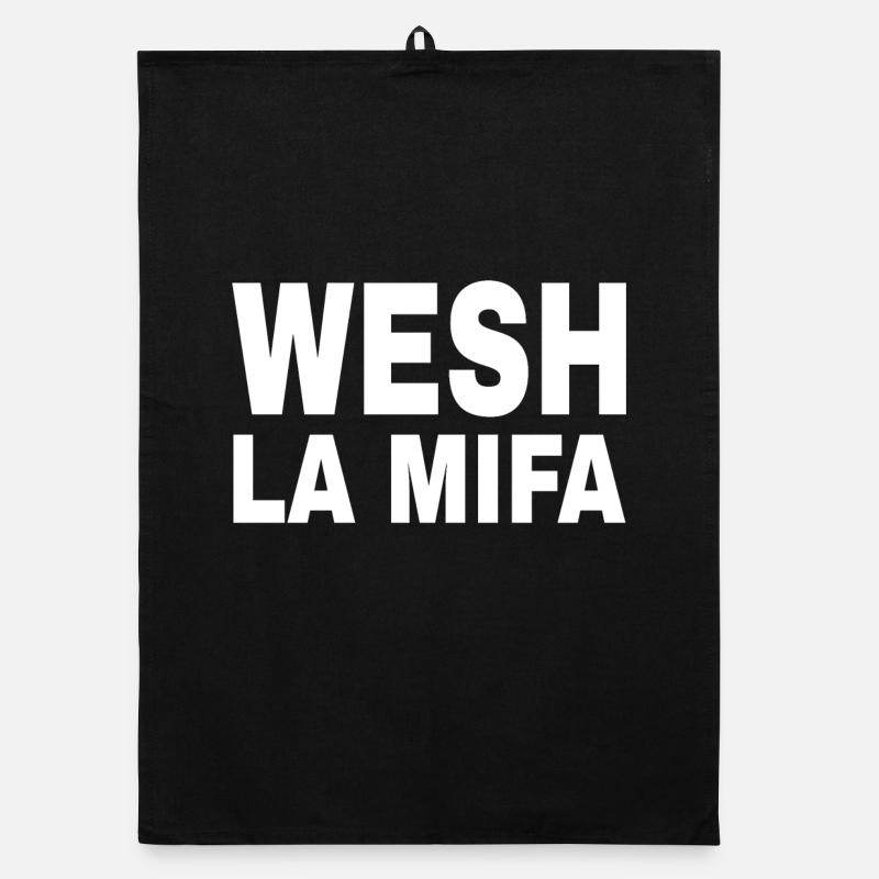 Artistic expression of the committed Mifa Organic dish towel