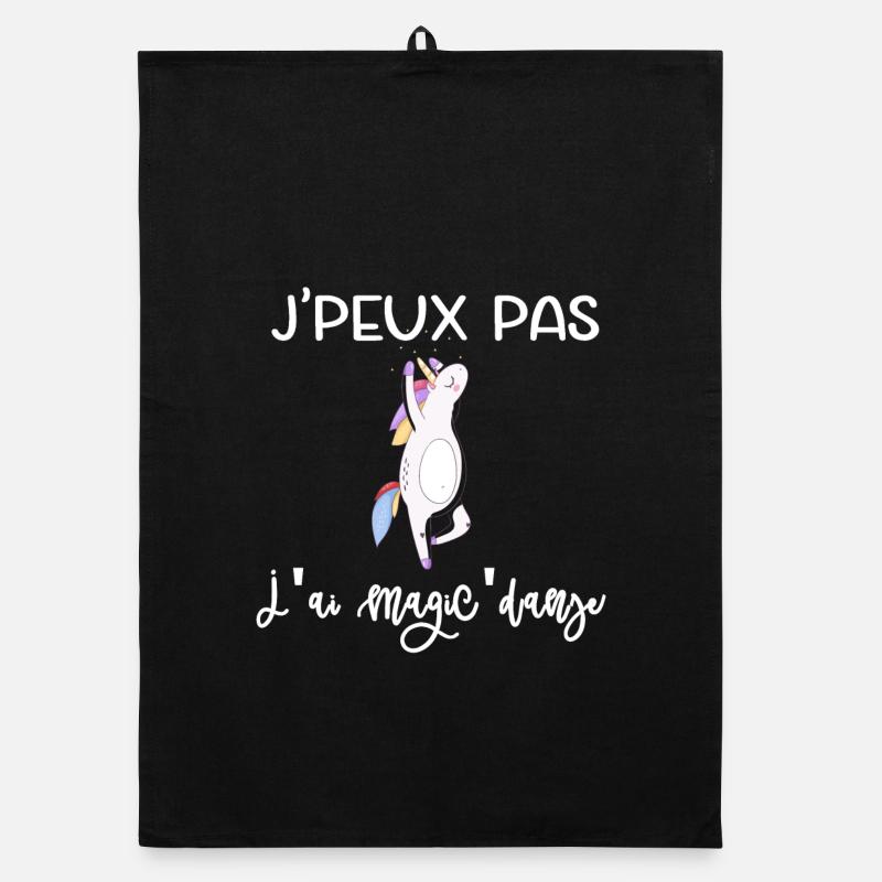 Unicorne Parodie Danse Torchon bio