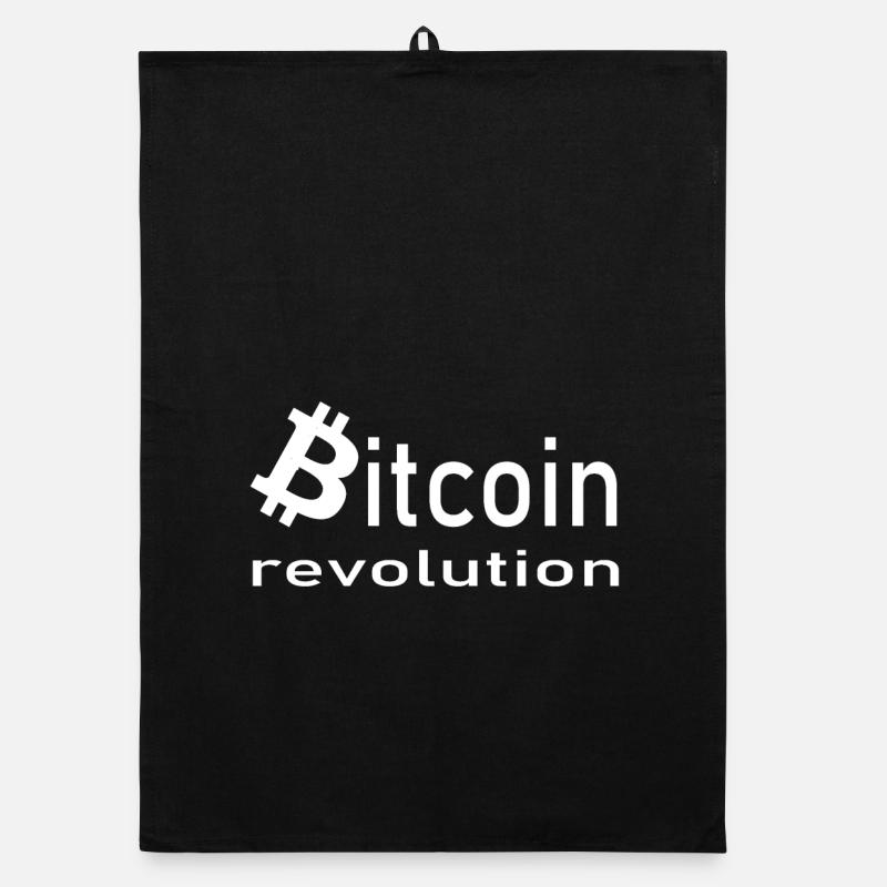 Bitcoin and Hodler Organic dish towel