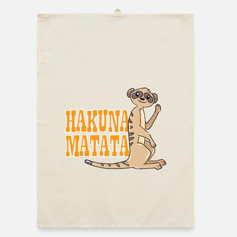 Erdmännchen Organic Geschirrtuch