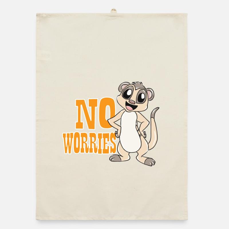 Erdmännchen Organic Geschirrtuch