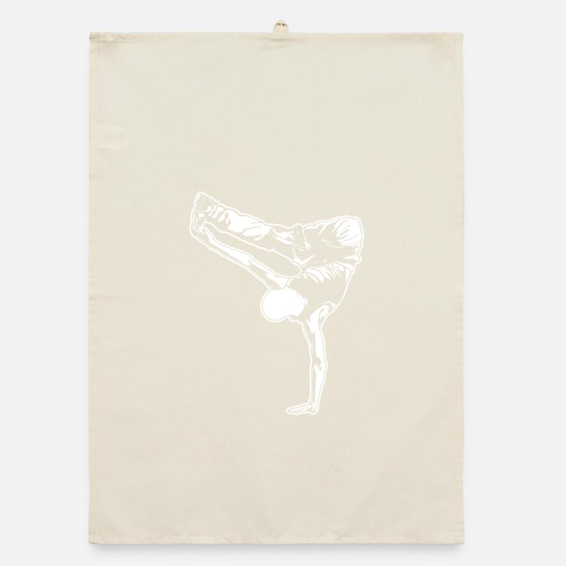 breakdancer Organic dish towel