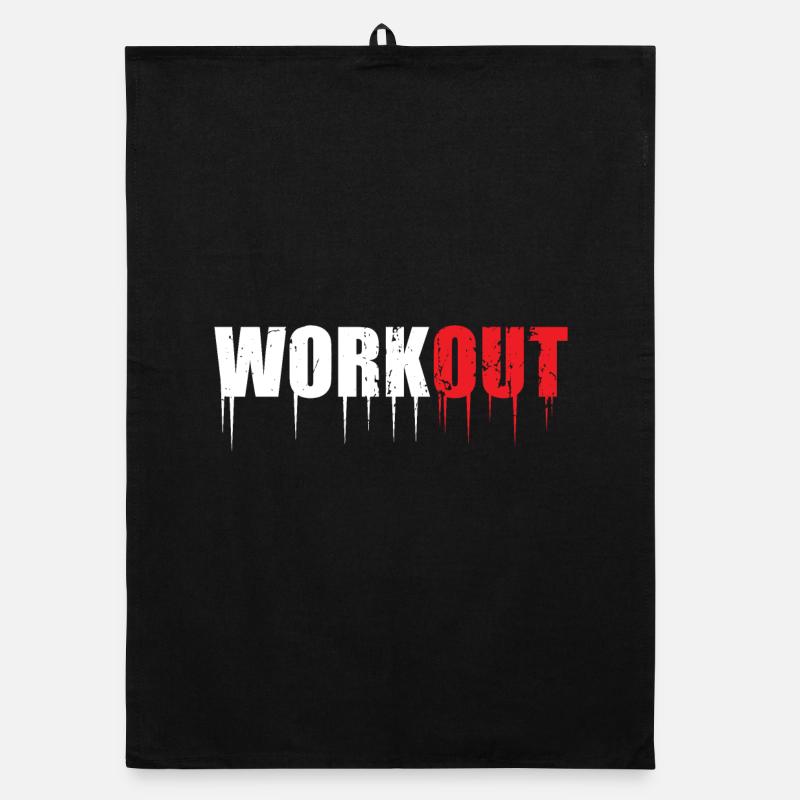 Workout Organic Geschirrtuch