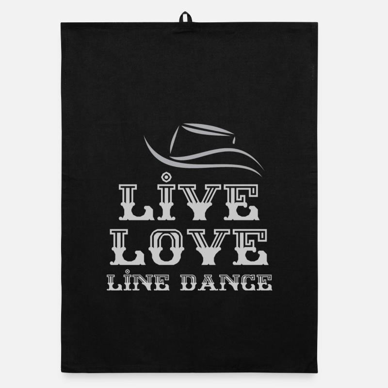 Cadeau Linedancer: Live, Love, Line Dance Torchon bio