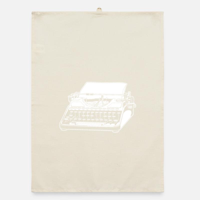 Machine à écrire Torchon bio